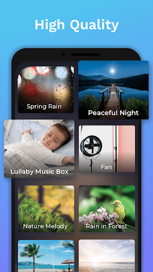 Sleep Sounds - Rain Sounds & Relax Music Screenshot 1