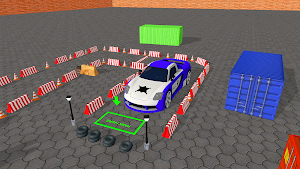 police car 3d parking game Screenshot 3