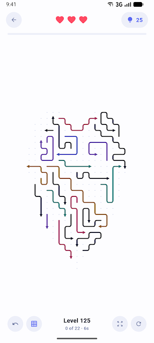 Arrow Escape: Line Puzzle Screenshot 0