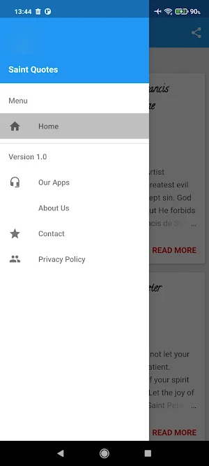Words of Saints | Saint quotes Screenshot 1