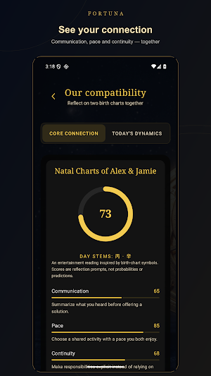 Fortuna: Tarot & Compatibility Screenshot 3