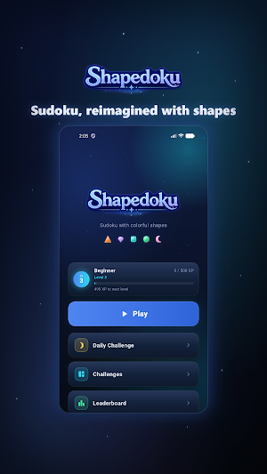 Shapedoku: Sudoku with Shapes Screenshot 0