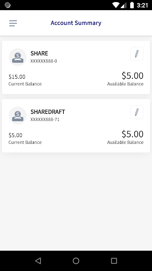 Otoe-Missouria FCU Mobile Banking Screenshot 2