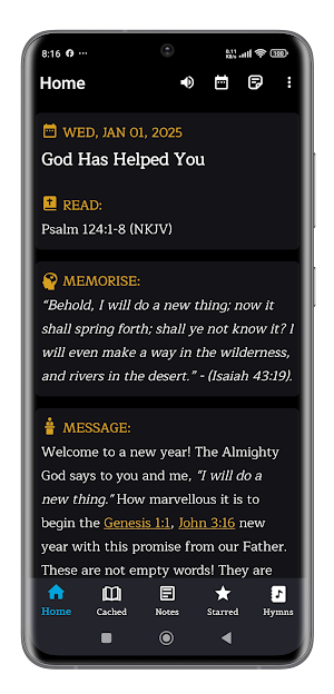 Open Heavens Devotional 2025 Screenshot 0