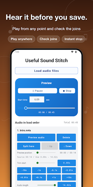 Useful Sound Stitch Screenshot 3