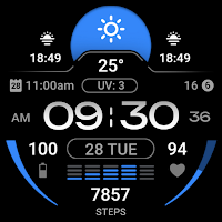 OMG 448 Weather Fitness Watch