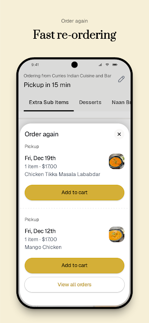Curries Indian Cuisine and Bar Screenshot 3