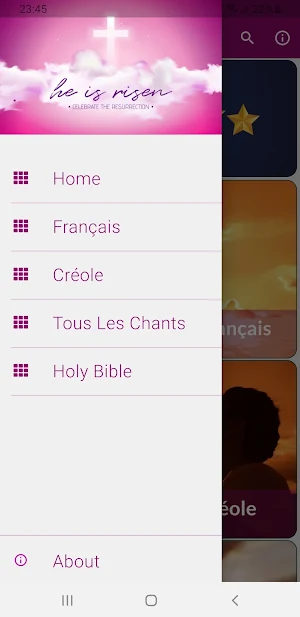 Chants D'Esperance Français Créole Screenshot 1