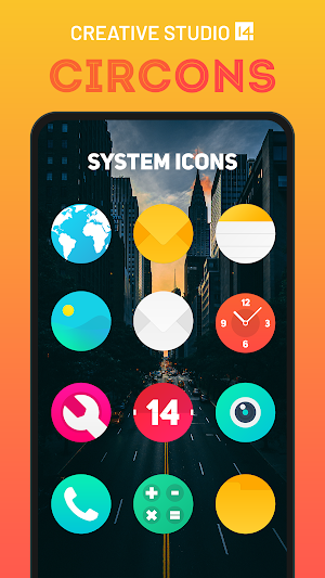 Circons Icon Pack - Colorful Circle Icons Screenshot 0