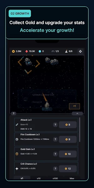Reborn Starship Idle Screenshot 1