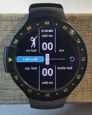 Tennis score for Wear OS Screenshot 2