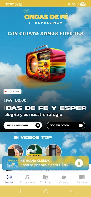 Ondas de Fé y Esperanza Screenshot 2