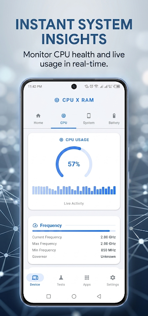 CPU X RAM - Task manager Screenshot 1