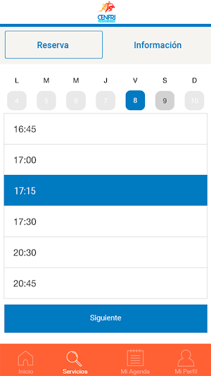 CENFRI Screenshot 2