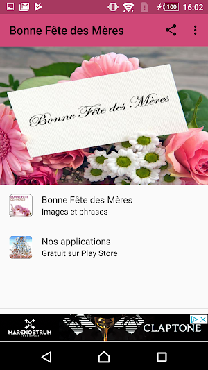 Bonne Fête des Mères Screenshot 0
