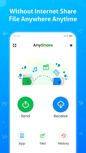 AnyShare - Share Apps & File Transfer Screenshot 1