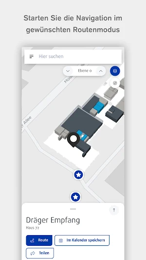 Dräger Navi Screenshot 2