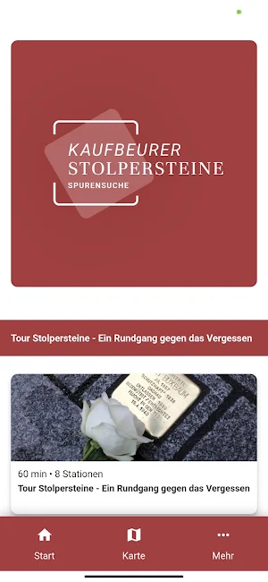 Kaufbeurer Stolpersteine Screenshot 0