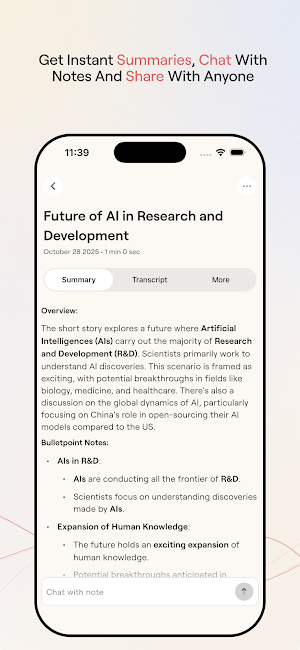 Notable - AI Note Taker Screenshot 2