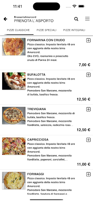 Brasserie Amarcord Screenshot 2