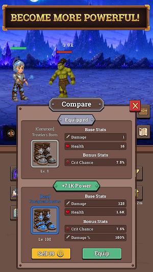 Idle Forge RPG Screenshot 2
