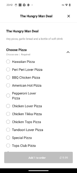 Tops Pizza Screenshot 3