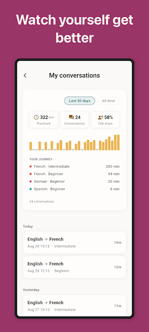 Mintza - Language Conversation Screenshot 3