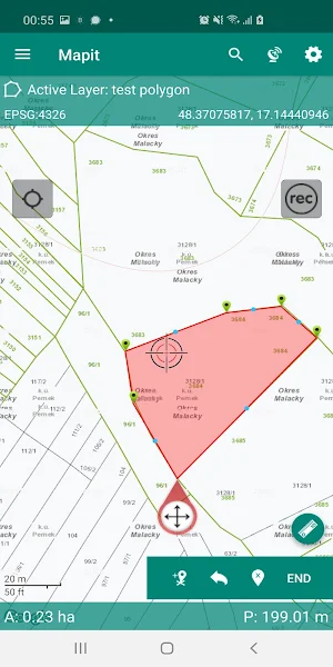 Mapit Spatial - GIS Data Collector & Measurements Screenshot 0
