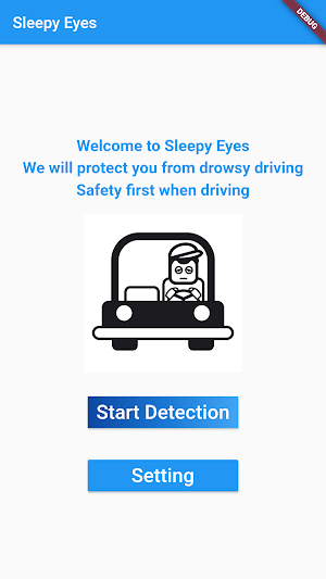 Sleepy Eyes-prevent drowsy driving Screenshot 0