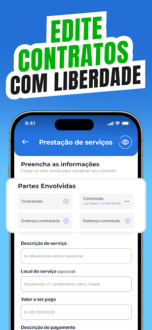 Gerador de Contratos: Modelos Screenshot 0