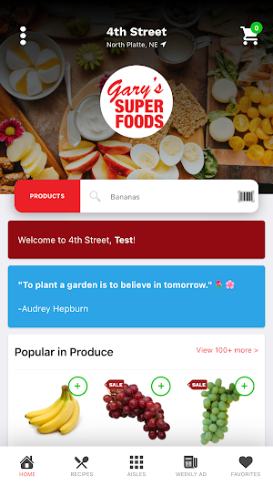 Gary's Super Foods Screenshot 0
