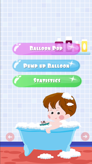 Balloons Pop for kids. Baby Bubble Game! Screenshot 2