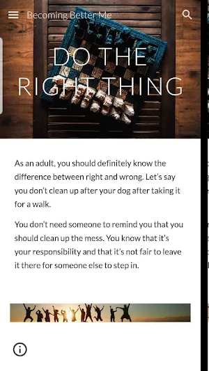 Becoming Better Me Screenshot 1