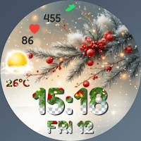 N-SPORT777 Xmas Snow3BG Watch