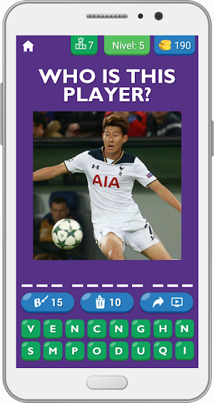 Masters Football Quiz Screenshot 2