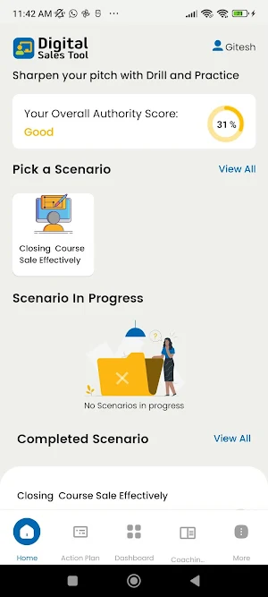 Digital Sales Tool Screenshot 2