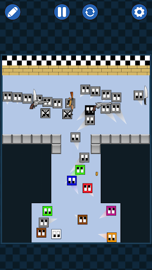 Square Race Simple Screenshot 0