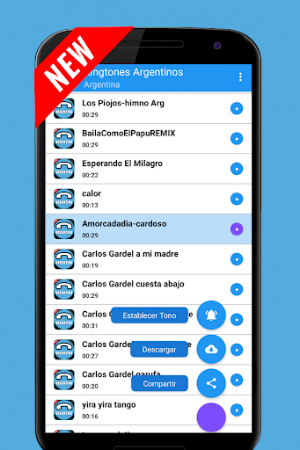 Ringtones of Argentine Songs Screenshot 3