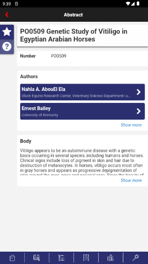 PAG Conferences Screenshot 2