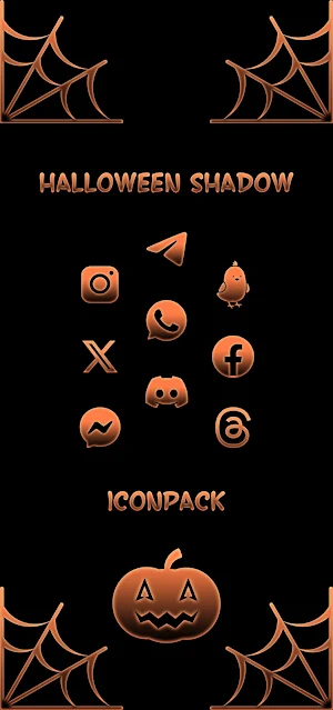 Halloween Shadow Icon Pack Screenshot 2