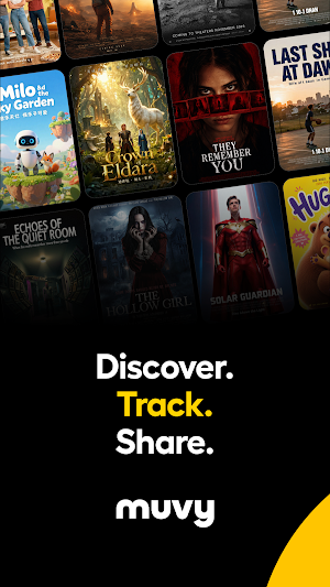 Muvy: Movies & TV Tracker Screenshot 0