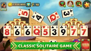 Solitaire - Pyramid Kingdom - Tripeaks Screenshot 0