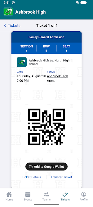 Ashbrook High Athletics Screenshot 2