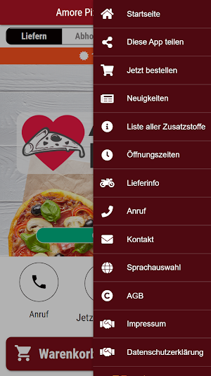 Amore Pizza Frankenthal Screenshot 2