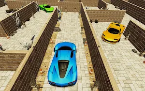 Car Racing In Maze Runner Screenshot 1