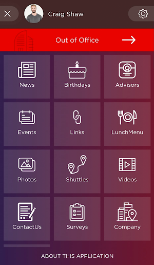 Juno Intranet Screenshot 1