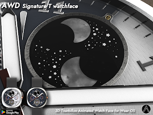 AWD Signature T watchface Screenshot 3