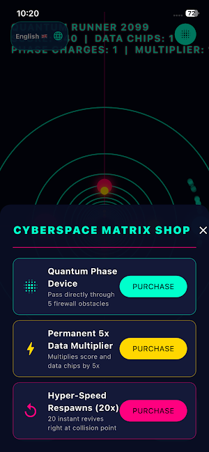 Quantum Runner 2099 Screenshot 1