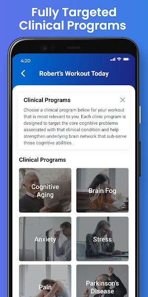 Q4 Active - Brain Health Screenshot 1