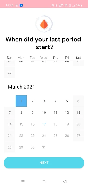 Period Tracker App screenshot 5